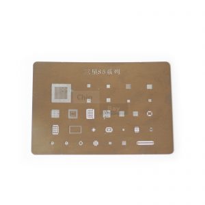 Direct Heating BGA Stencil for Samsung Galaxy S5 Logic Board Components 30 in 1 