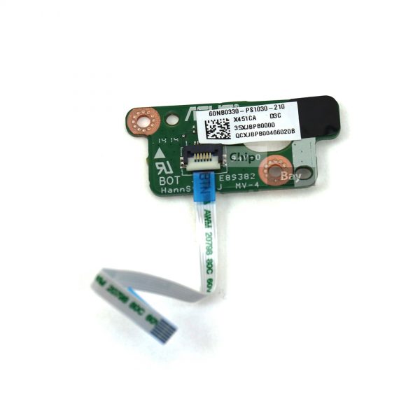 ASUS X451C X451CA Laptop Power Switch ON OFF Button Board 35XJBPB0000