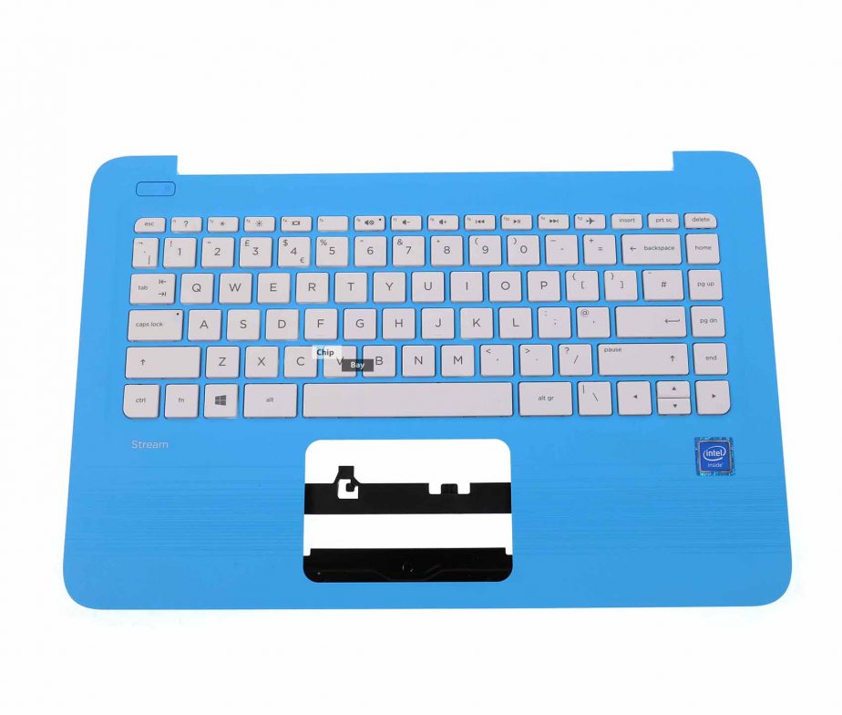Hp Stream 14 Ax000na Palmrest With Keyboard Top Chis Cover 905569 Hp Stream